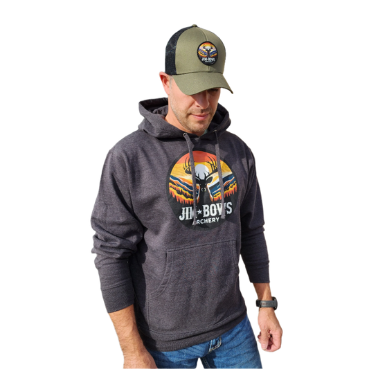 JBA - Sunset Deer Logo Hoody