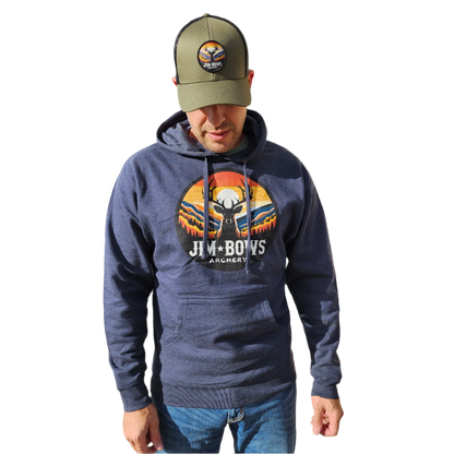 JBA - Sunset Deer Logo Hoody