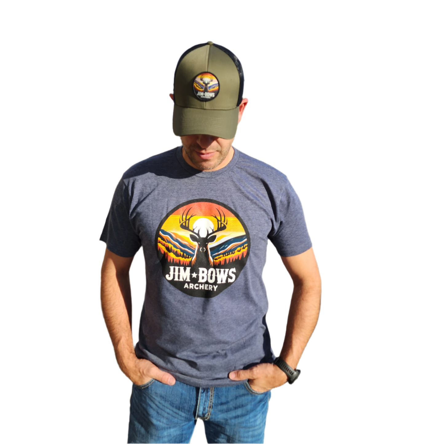 JBA - Sunset Deer Logo T-Shirt