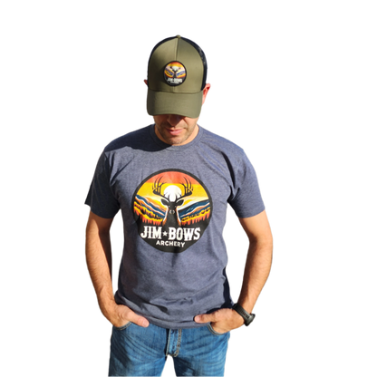 JBA - Sunset Deer Logo T-Shirt