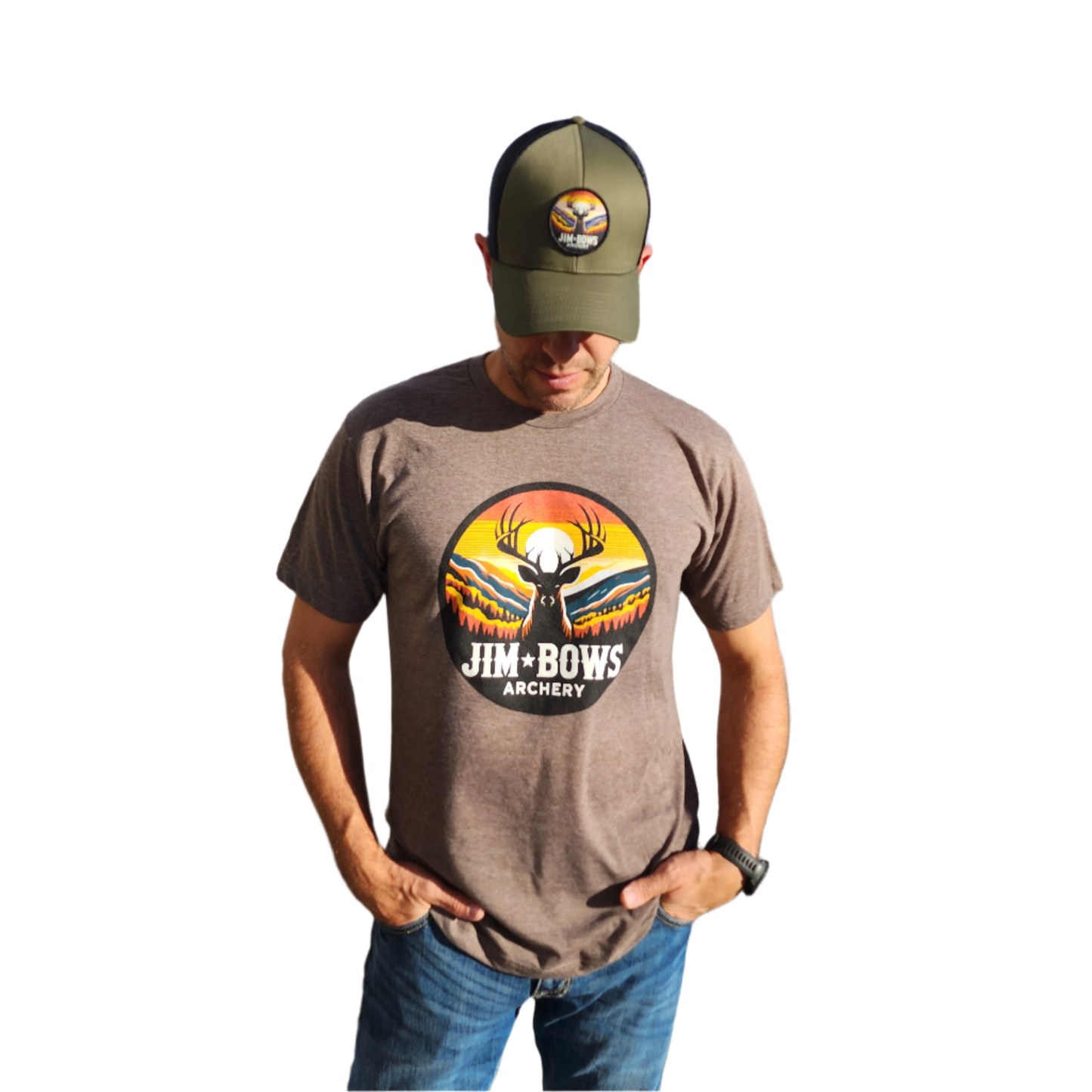 JBA - Sunset Deer Logo T-Shirt