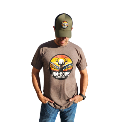 JBA - Sunset Deer Logo T-Shirt