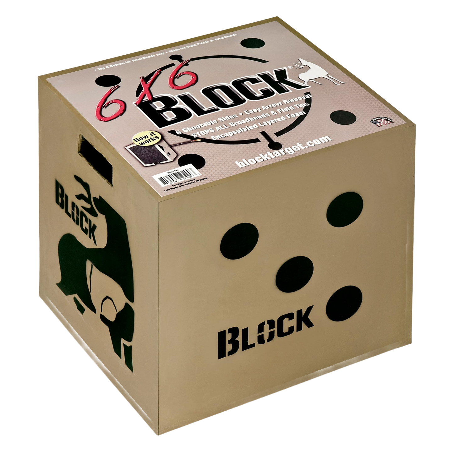 Block - 6X6 Target