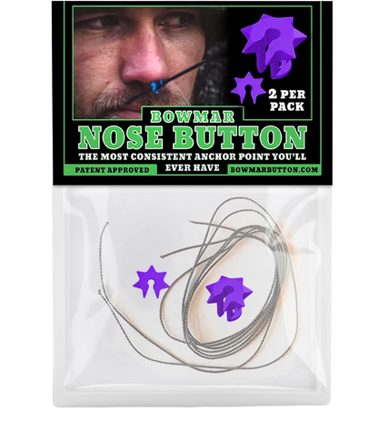 Bowmar - Bouton de nez - Violet