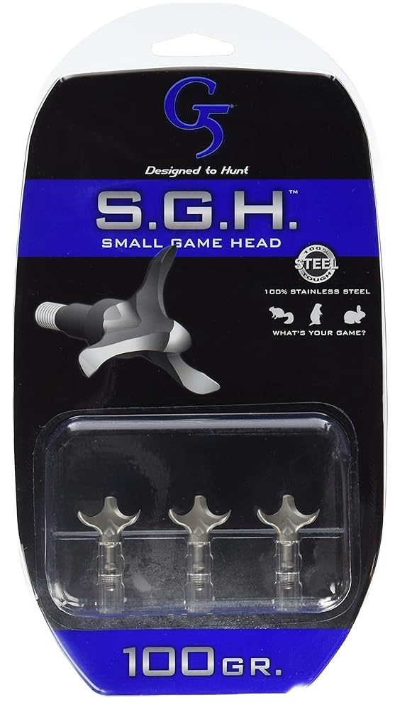 G5 - Small Game Head 100gr 3pk