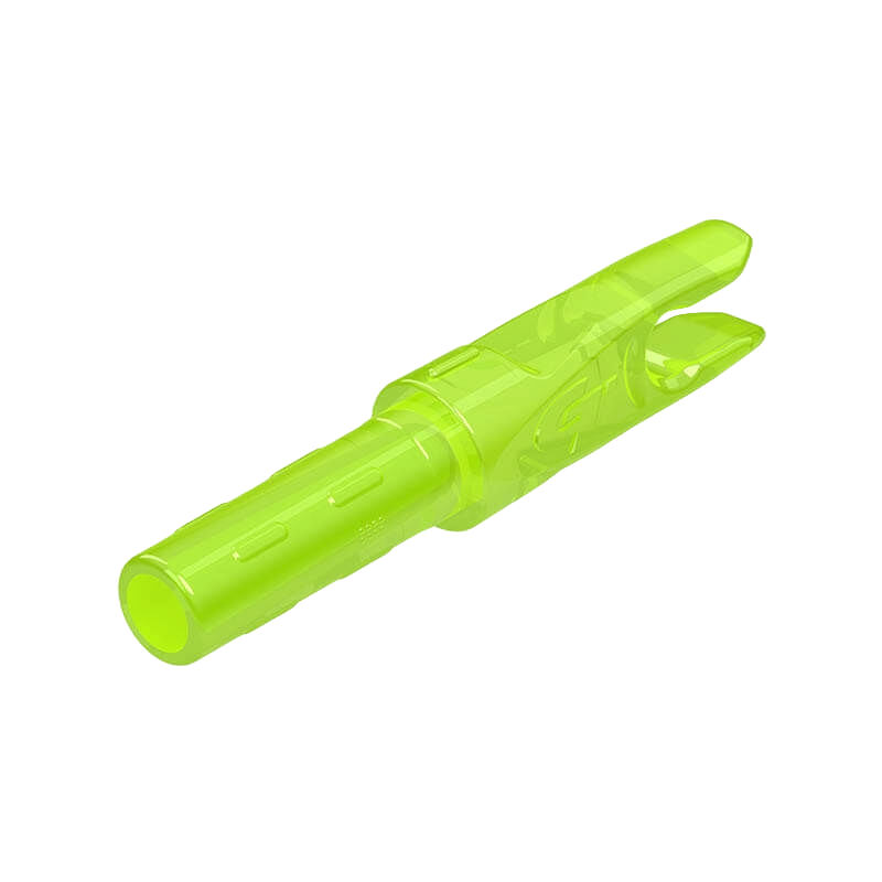 Gold Tip - AccuTough Nock .204 - Flo Green - 12pk