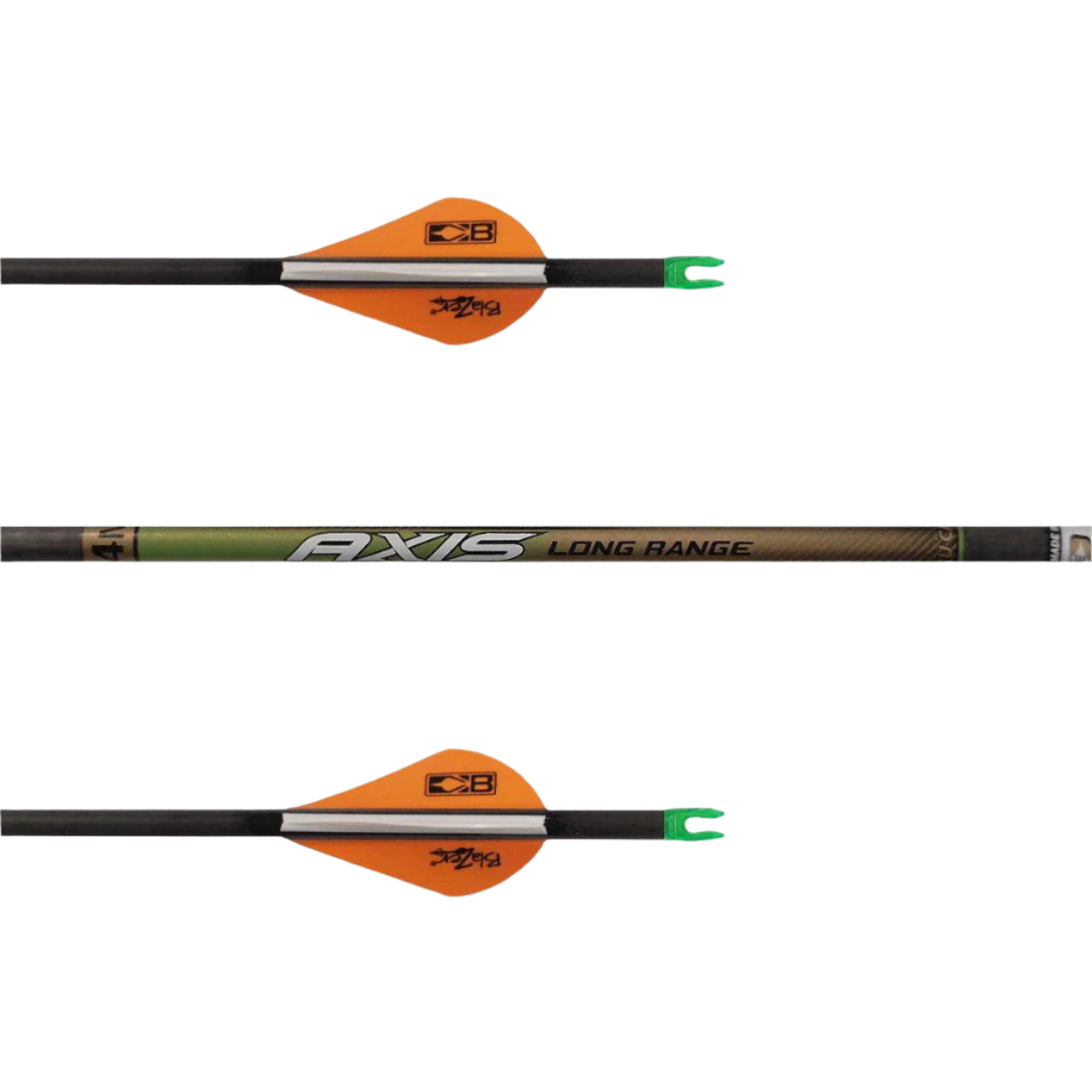 Easton - Axis 4mm Long Range - 250 plumes (6)