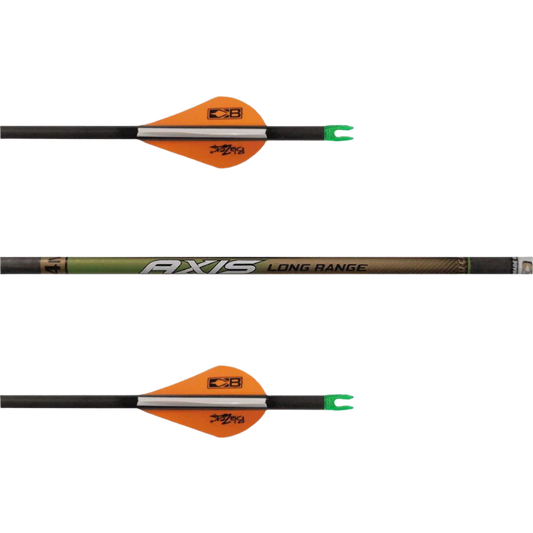 Easton - Axis 4mm Long Range - 250 plumes (6)