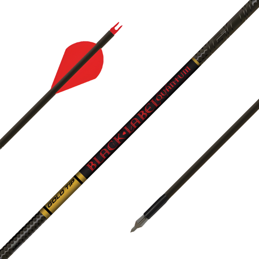 Gold Tip - Black Label Quantum - Fletched (6)