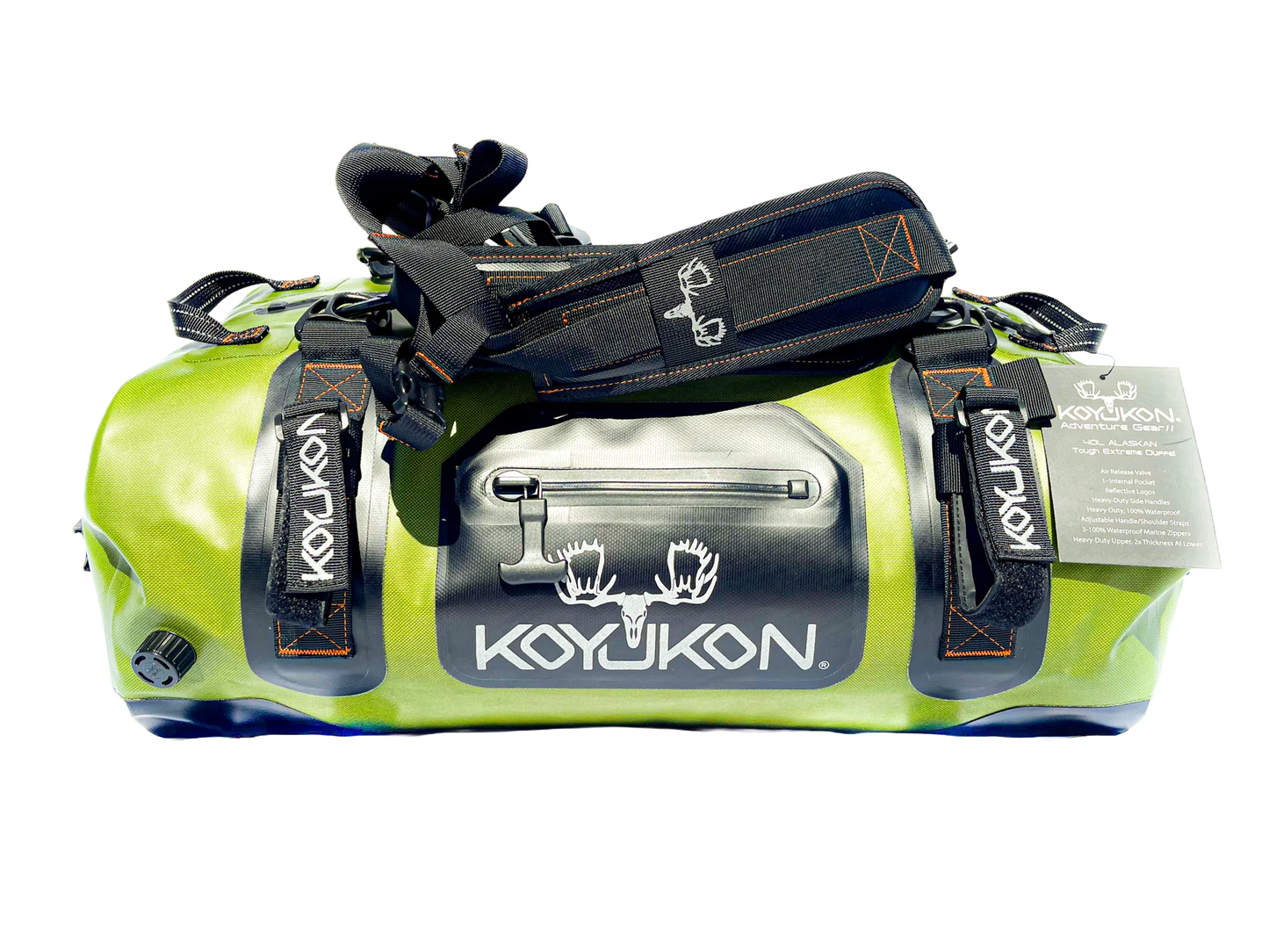 Koyukon Gear - Green Duffel Bag - 40L