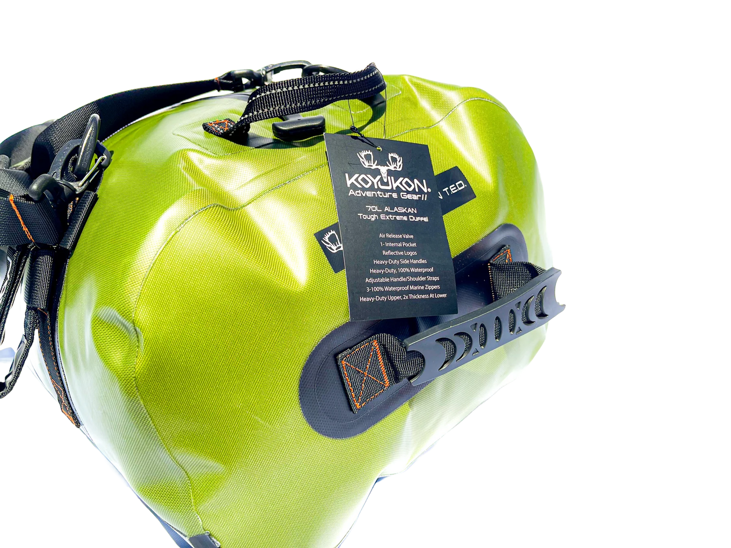 Koyukon Gear - Green Duffel Bag - 70L