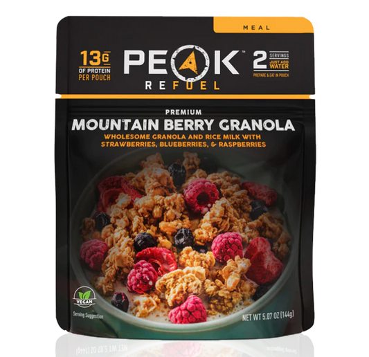 PEAK - Repas lyophilisés Refuel - Granola aux baies des montagnes