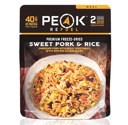 PEAK - Refuel Freeze-Dried Meals - Sweet Pork & Rice
