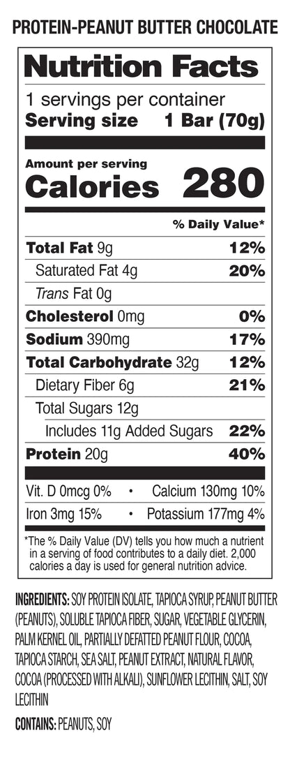 ProBar - Protein Bar - Peanut Butter Chocolate