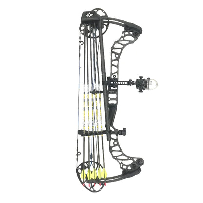 Option Archery - Quivalizer w/Molded Hood & Adjustable Gripper - Long Tube