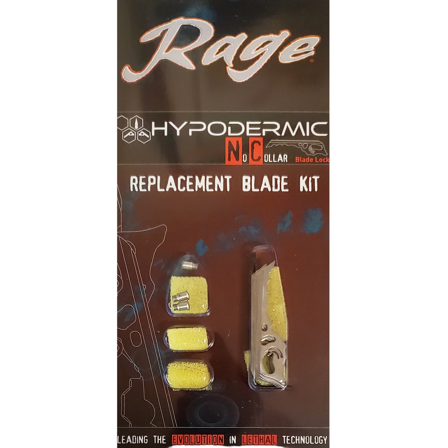 Rage - Kit de lames hypodermiques sans collier Rep.