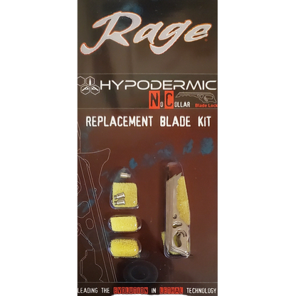 Rage - Kit de lames hypodermiques sans collier Rep.