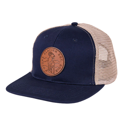 Stone Glacier - Casquette de camionneur en cuir Circle Ram