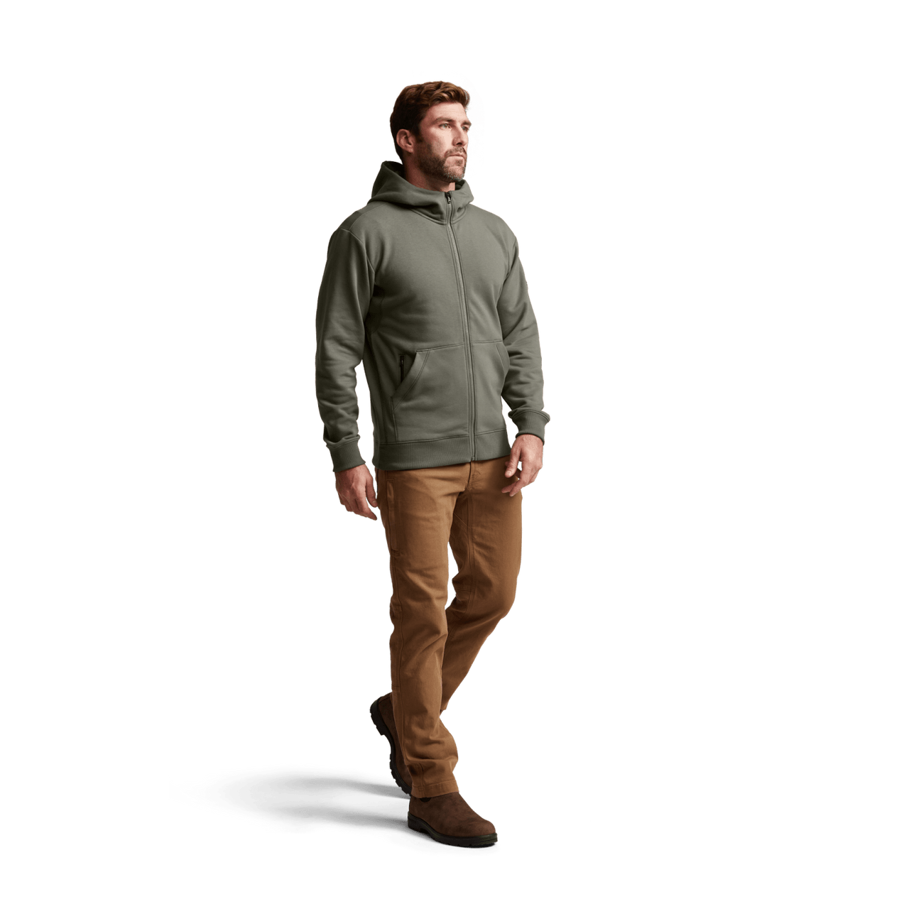 Sitka Gear - Essential Full Zip Hoody - Hemlock Green - L