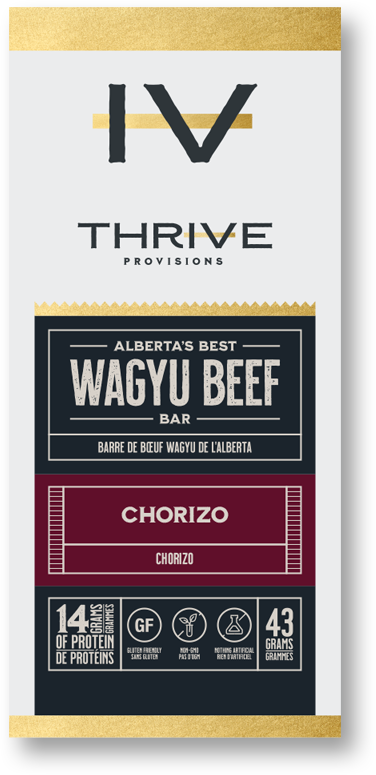 THRIVE - Wagyu Beef Bar - Chorizo