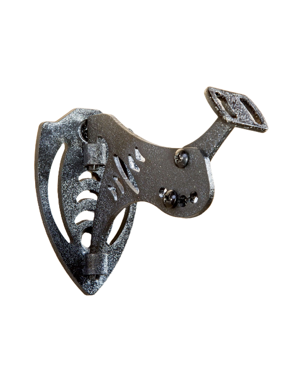 Skull Hooker - Bone Bracket - Black