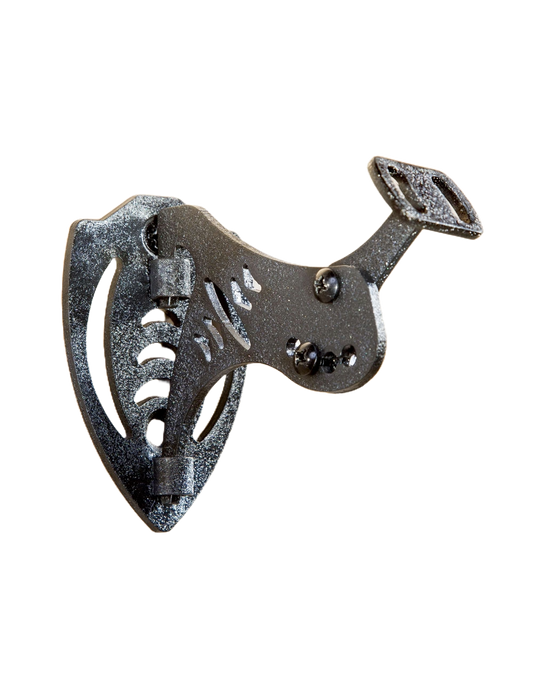 Skull Hooker - Bone Bracket - Black