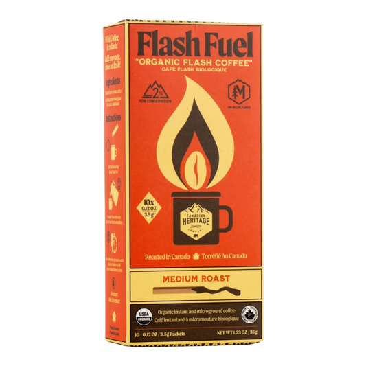 Flash Fuel - Sachets de café instantané - 10 pièces